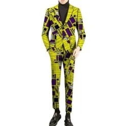 African 2-Button Suit -Rocka Style african 2 button suit african suit lestyleparfait 3