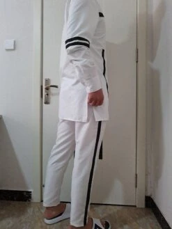 African Men Clothing Sets, Black Stripes -Rocka Style african men clothing sets black stripes clothing set lestyleparfait 5