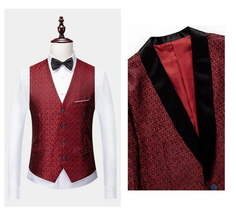 Baldo Tuxedo Suit - Three Piece Suit 4 Baldo Tuxedo Suit - Three Piece Suit - Image 4