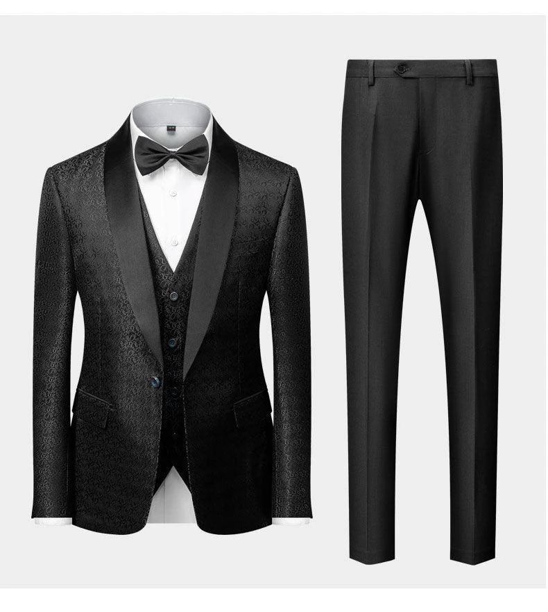 Baldo Tuxedo Suit - Three Piece Suit 9 Baldo Tuxedo Suit - Three Piece Suit - Image 9