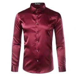 Beefheart Satin Silk Shirt For Men 24 Beefheart Satin Silk Shirt For Men -Rocka Style beefheart satin silk shirt for men silk shirt lestyleparfait 9