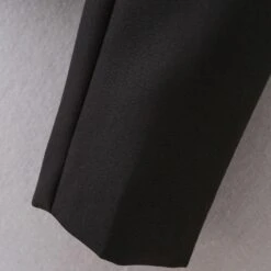 Black-White Crop Blazer Women - Casual - Patchwork -Rocka Style black white crop blazer women casual patchwork women s blazer lestyleparfait 5