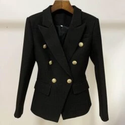 Boardroom Blazer Women - Casual - Plain-Solid -Rocka Style boardroom blazer women casual plain solid double breasted blazer lestyleparfait 3