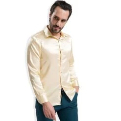 Bolan Satin Silk Shirt For Men -Rocka Style bolan satin silk shirt for men silk shirt lestyleparfait 6