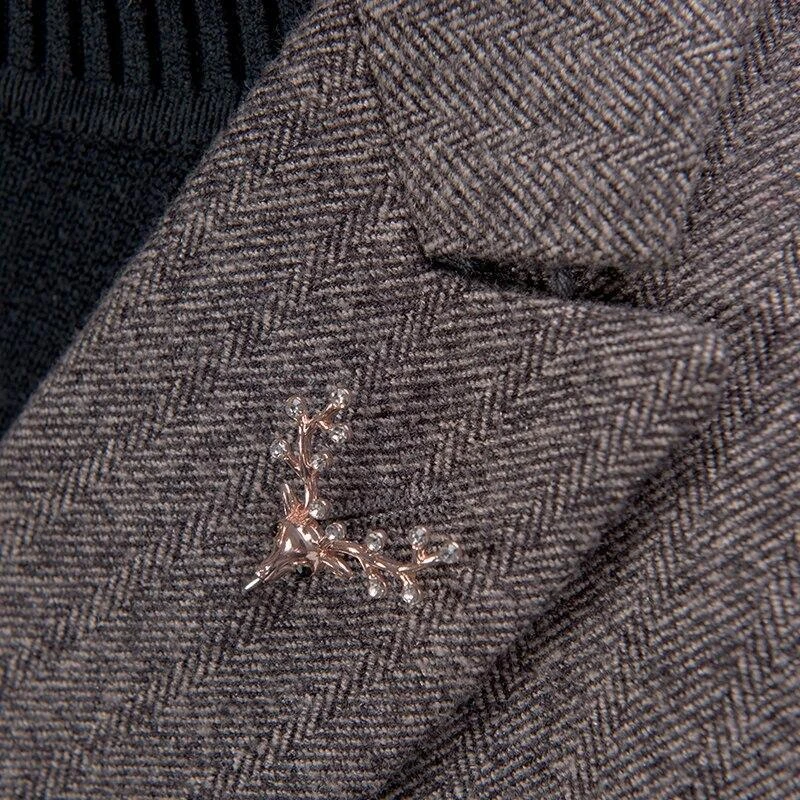 Business Mode Slim Fit 3 Piece Men Suit 5 Business Mode Slim Fit 3 Piece Men Suit - Image 5