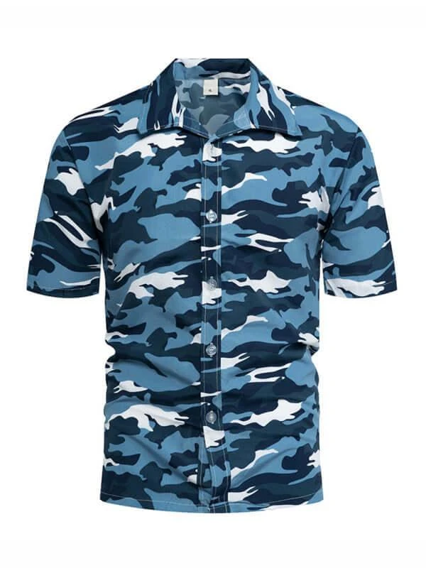 Camouflage Short Sleeve Shirt 2 Camouflage Short Sleeve Shirt - Image 2