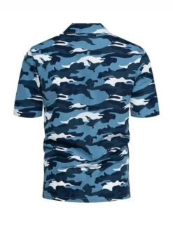 Camouflage Short Sleeve Shirt 10 Camouflage Short Sleeve Shirt -Rocka Style camouflage short sleeve shirt short sleeve shirt lestyleparfait 3