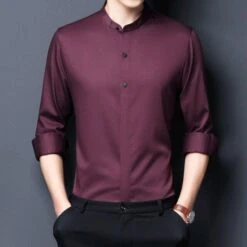 Clapton Satin Shirt For Men -Rocka Style clapton satin shirt for men silk shirt lestyleparfait 5