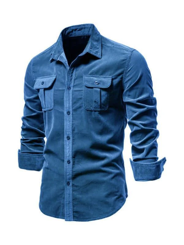 Corduroy Slim Fit Shirt 1 Corduroy Slim Fit Shirt