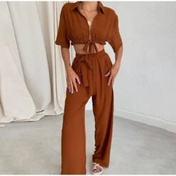 Crop Top Outfit Sets