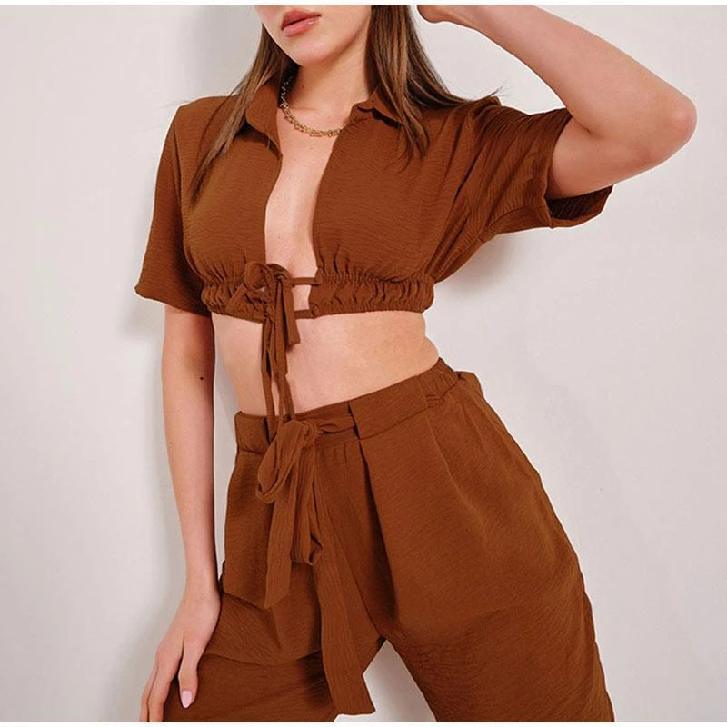 Crop Top Outfit Sets 8 Crop Top Outfit Sets - Image 8