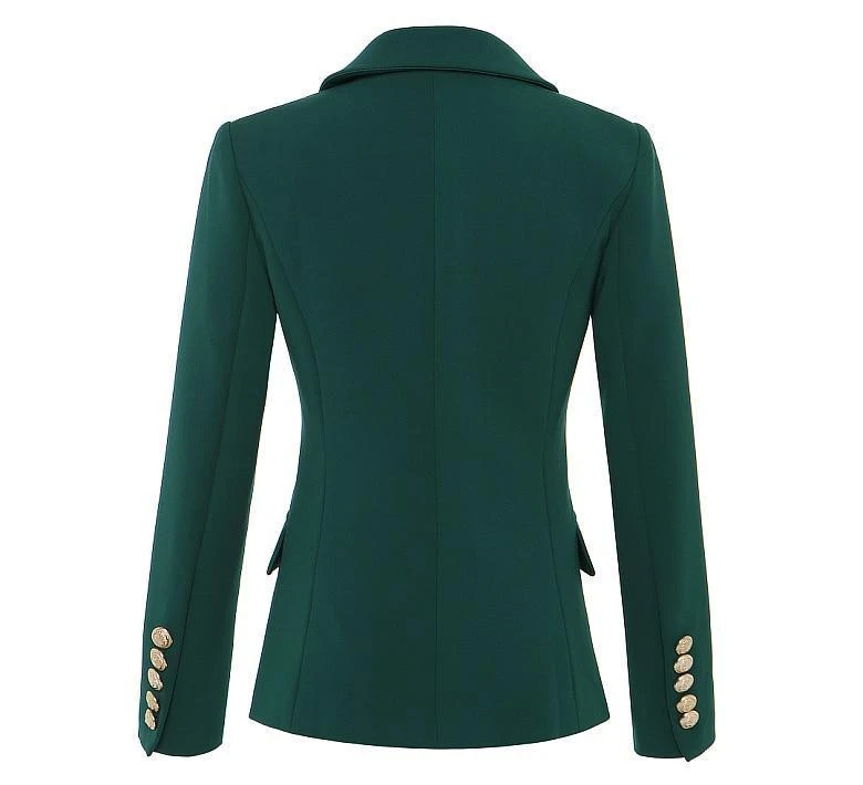 Dark Green Blazer Women - Casual - Plain-Solid 7 Dark Green Blazer Women - Casual - Plain-Solid - Image 7