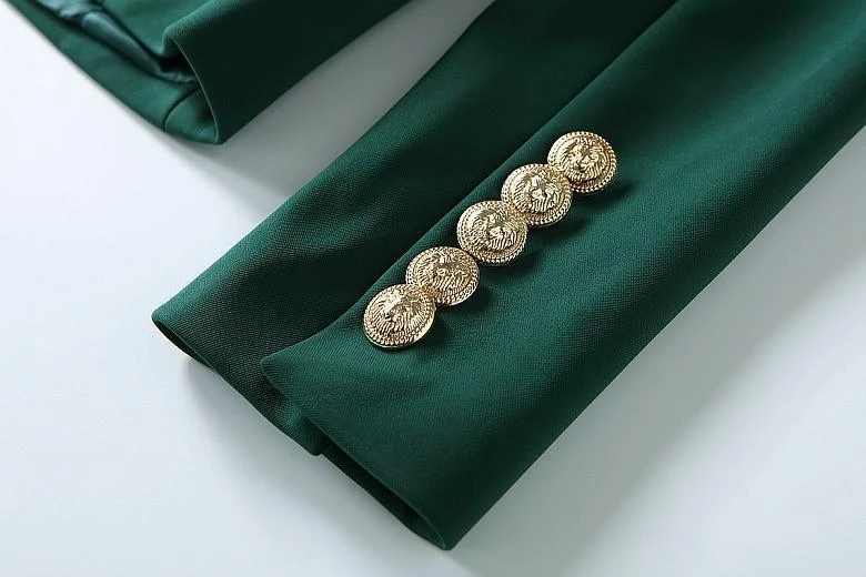 Dark Green Blazer Women - Casual - Plain-Solid 8 Dark Green Blazer Women - Casual - Plain-Solid - Image 8