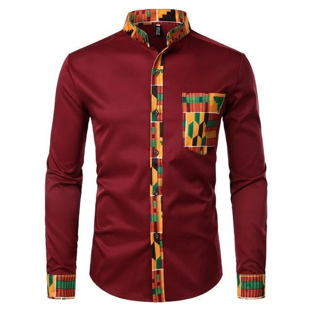Dashiki African Shirt For Men 3 Dashiki African Shirt For Men - Image 3