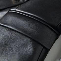 Designer Leather Blazer Women - Casual - Plain-Solid -Rocka Style designer leather blazer women casual plain solid leather blazer lestyleparfait 6