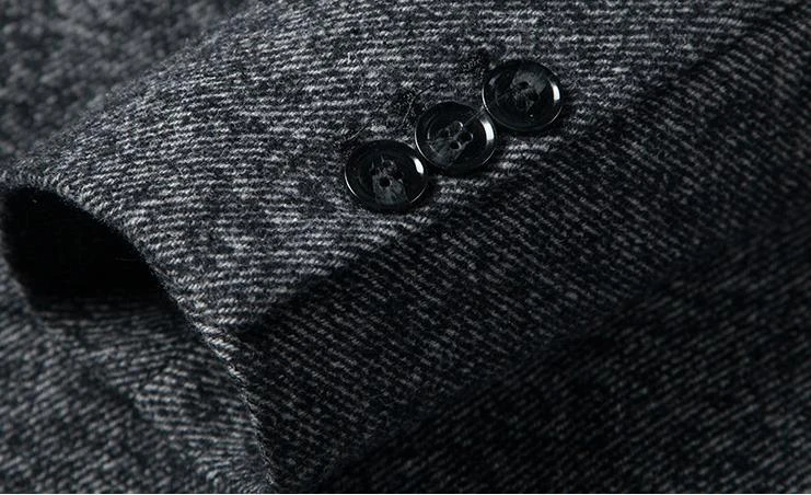 DiCaprio Wool Winter Coat 6 DiCaprio Wool Winter Coat - Image 6