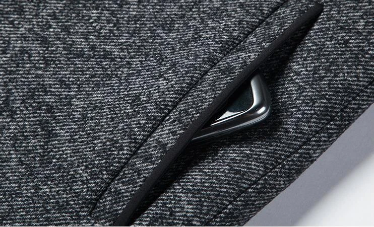 DiCaprio Wool Winter Coat 7 DiCaprio Wool Winter Coat - Image 7