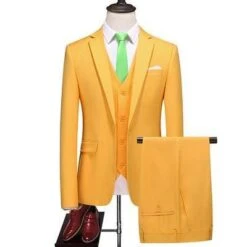 Formal Three Piece Business Suit -Rocka Style formal three piece business suit three piece suit lestyleparfait 15