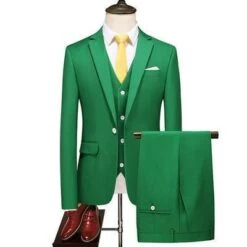 Formal Three Piece Business Suit -Rocka Style formal three piece business suit three piece suit lestyleparfait 6