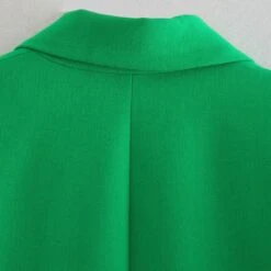 Green Mini Skirt Suit -Rocka Style green mini skirt suit skirt suit lestyleparfait 7