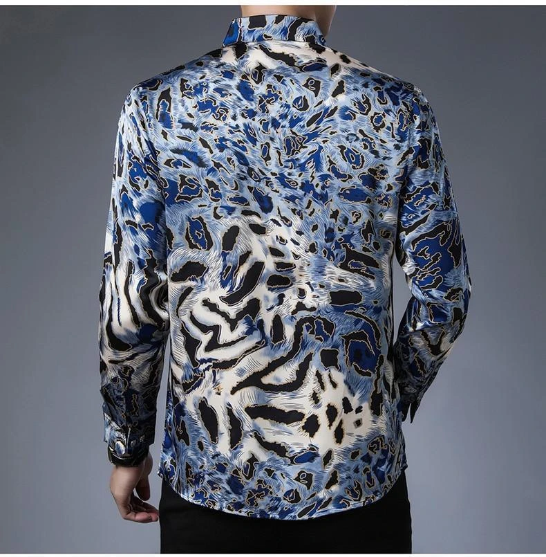Hendrix Leopard Print Shirt For Men 3 Hendrix Leopard Print Shirt For Men - Image 3