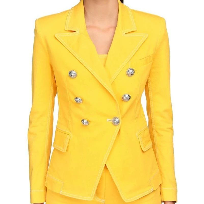 Ibiza Stitched Blazer Women - Casual - Plain-Solid 1 Ibiza Stitched Blazer Women - Casual - Plain-Solid
