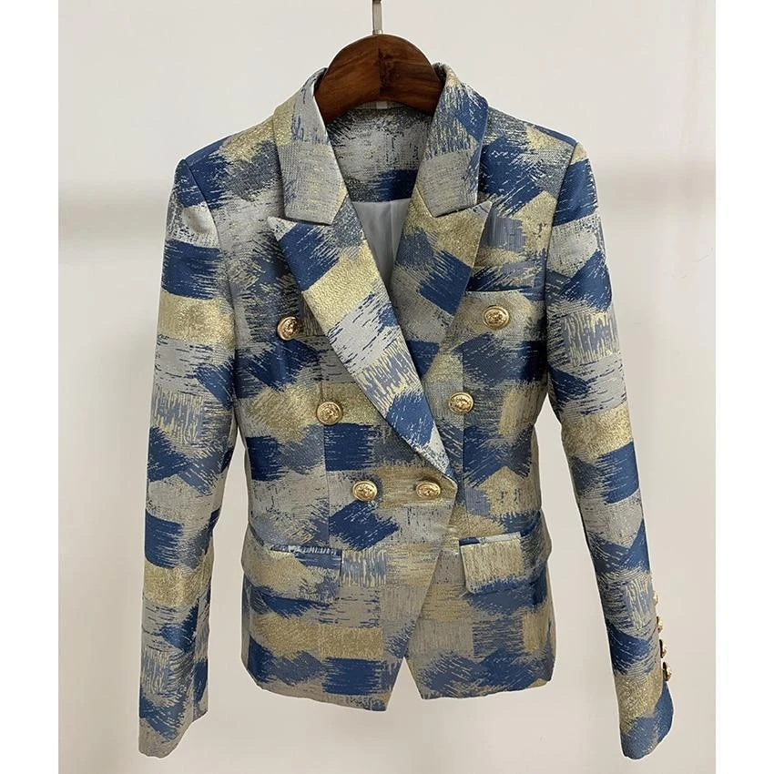 Jacquard Blazer Women - Casual - Printed 1 Jacquard Blazer Women - Casual - Printed