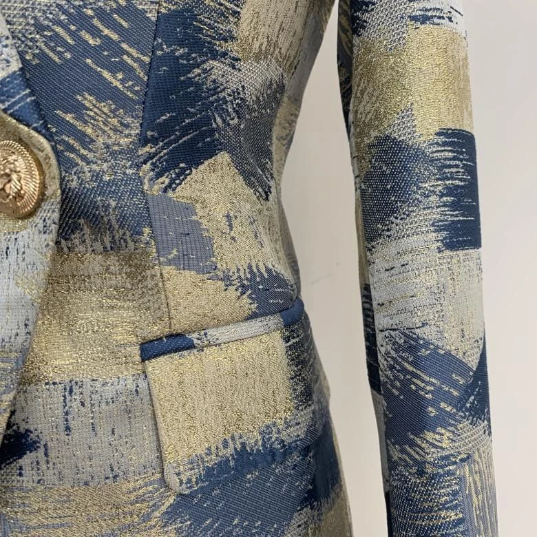 Jacquard Blazer Women - Casual - Printed 2 Jacquard Blazer Women - Casual - Printed - Image 2