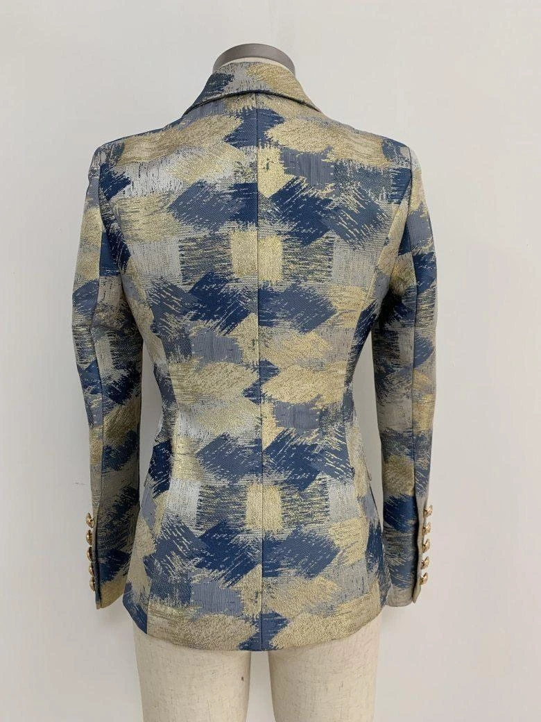 Jacquard Blazer Women - Casual - Printed 3 Jacquard Blazer Women - Casual - Printed - Image 3