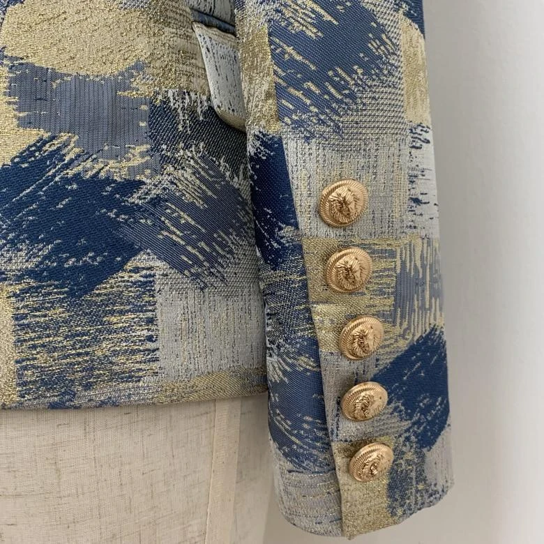 Jacquard Blazer Women - Casual - Printed 5 Jacquard Blazer Women - Casual - Printed - Image 5