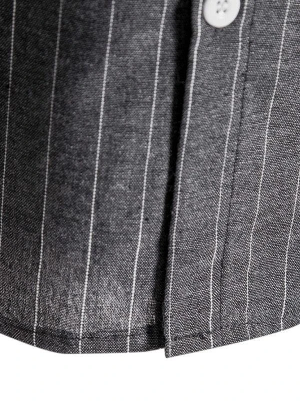 Jojo Striped Short Sleeve Shirt 8 Jojo Striped Short Sleeve Shirt - Image 8