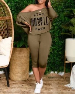 Ladies Outfit Sets- Stay Humble -Rocka Style ladies outfit sets stay humble clothing set lestyleparfait 3