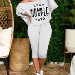 Ladies Outfit Sets- Stay Humble -Rocka Style ladies outfit sets stay humble clothing set lestyleparfait 4