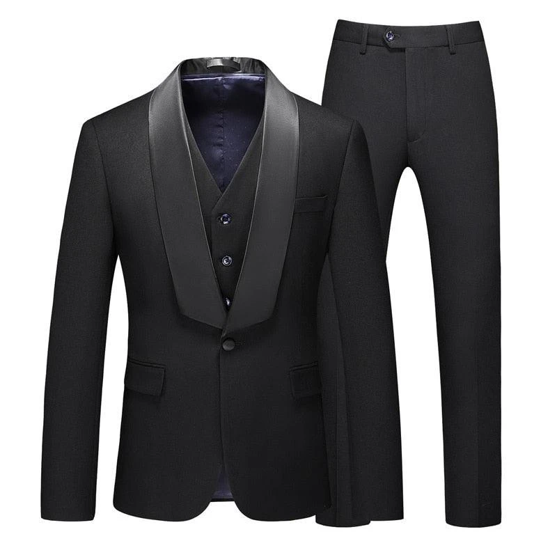 Luca Double-Breasted Tuxedo Suit 16 Luca Double-Breasted Tuxedo Suit - Image 16
