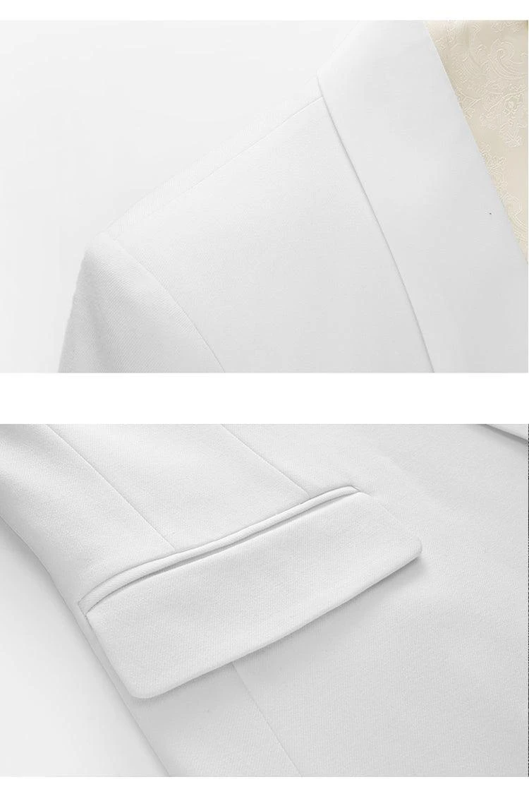 Luca Double-Breasted Tuxedo Suit 9 Luca Double-Breasted Tuxedo Suit - Image 9