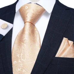 Luxury Paisley Necktie Set -Rocka Style luxury paisley necktie set necktie lestyleparfait 3