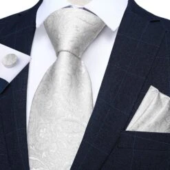 Luxury Paisley Necktie Set -Rocka Style luxury paisley necktie set necktie lestyleparfait 6