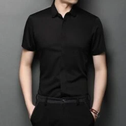 Lydon Short Sleeves Shirt For Men 13 Lydon Short Sleeves Shirt For Men -Rocka Style lydon short sleeves shirt for men casual shirt lestyleparfait 4