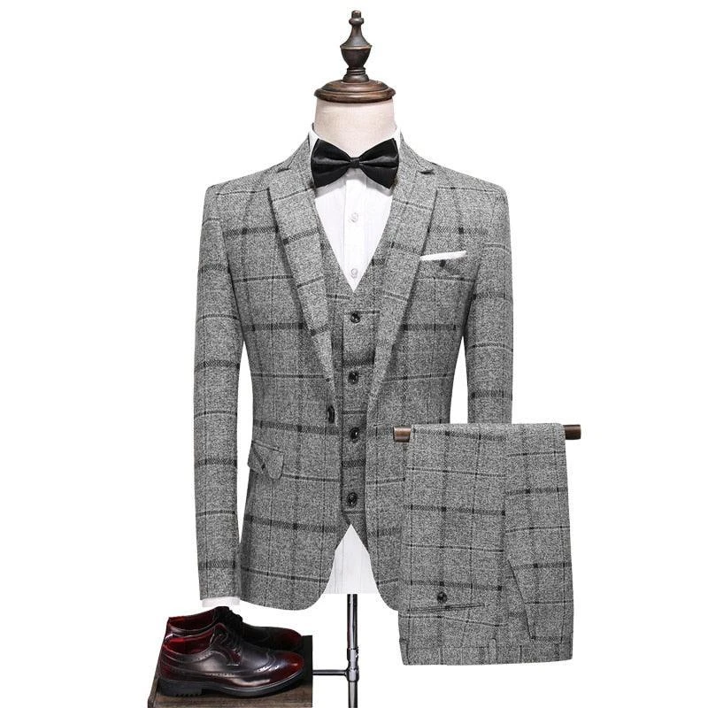 Plaid Suit - Three Piece Suit 8 Plaid Suit - Three Piece Suit - Image 8