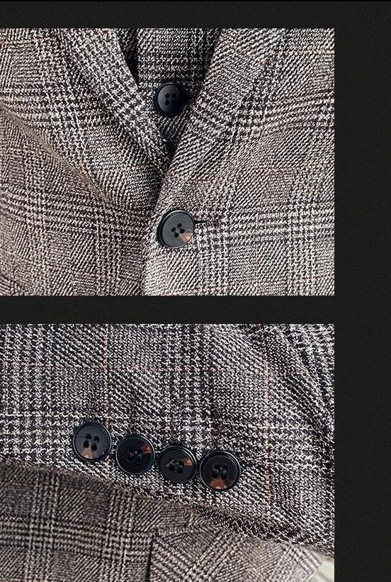 Plaid Three Piece Suit 8 Plaid Three Piece Suit - Image 8