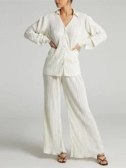 Pleated Oversized Outfit Set -Rocka Style pleated oversized outfit set clothing set lestyleparfait 18