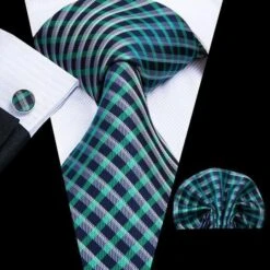 Pure Dedication Cufflink Necktie Set -Rocka Style pure dedication cufflink necktie set necktie lestyleparfait 16