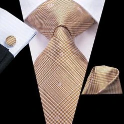 Pure Dedication Cufflink Necktie Set -Rocka Style pure dedication cufflink necktie set necktie lestyleparfait 9