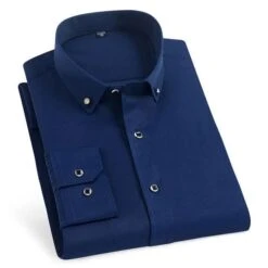 Refined Gentleman Men Dress Shirt -Rocka Style refined gentleman men dress shirt dress shirt lestyleparfait 5
