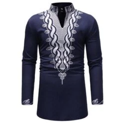 Roots Traditional Shirt For Men -Rocka Style roots traditional shirt for men african shirt lestyleparfait 3