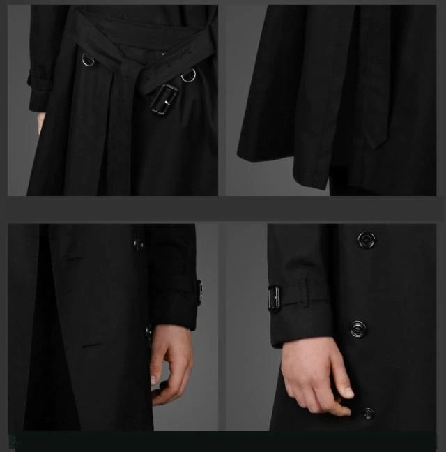 Runway Trench Coat For Men 6 Runway Trench Coat For Men - Image 6