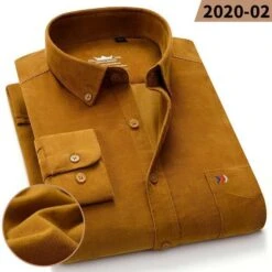 Ryan Corduroy Shirt For Men -Rocka Style ryan corduroy shirt for men long sleeve shirt lestyleparfait 6