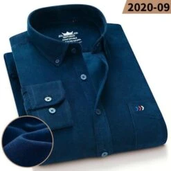 Ryan Corduroy Shirt For Men -Rocka Style ryan corduroy shirt for men long sleeve shirt lestyleparfait 8