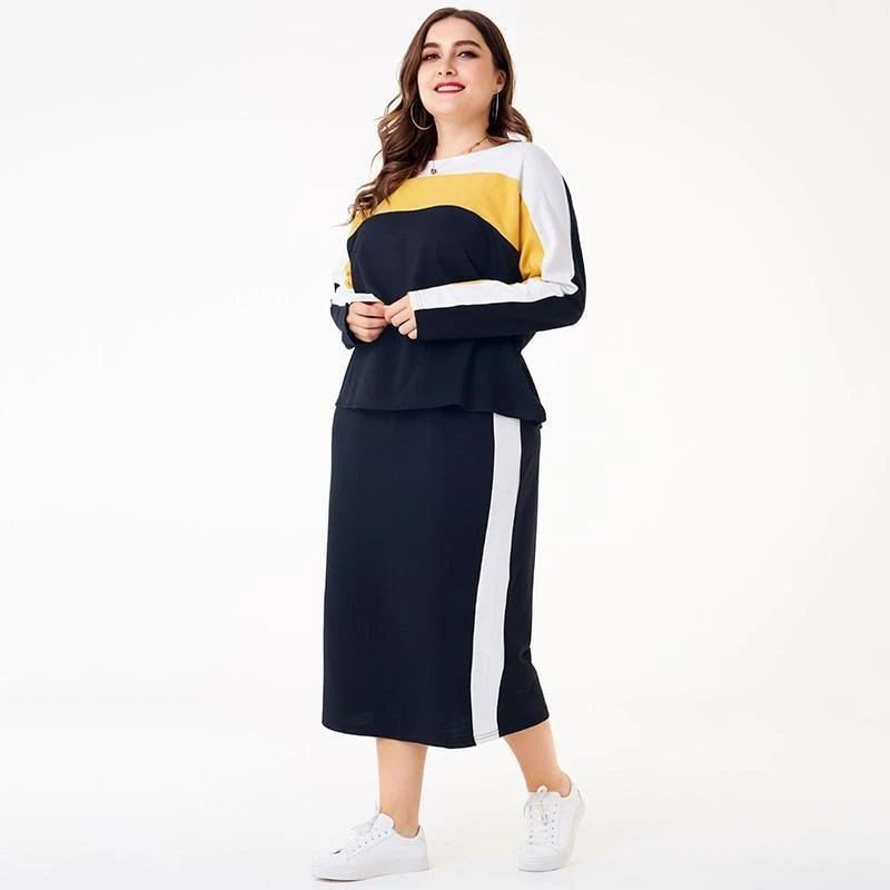 Spring Elastic Skirt Outfit Set 2 Spring Elastic Skirt Outfit Set - Image 2