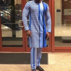 Striped African Clothing Outfit Set 10 Striped African Clothing Outfit Set -Rocka Style striped african clothing outfit set clothing set lestyleparfait 5